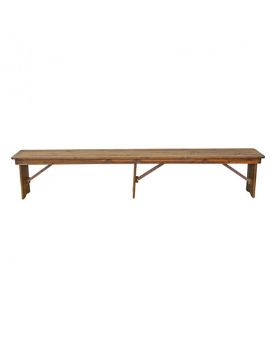 Farm Wood Bench 96x12