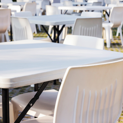 Corporate EventsSet tables and chairs