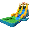 Volcano N’ Fire Slide with Pool